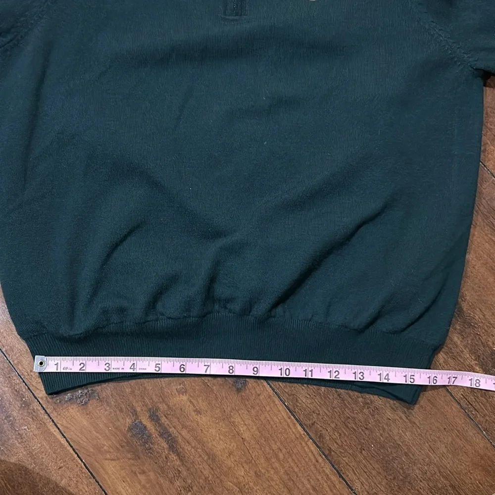 San Francisco Golf Club Quarter Zip Italian Merino Pullover Sweater
